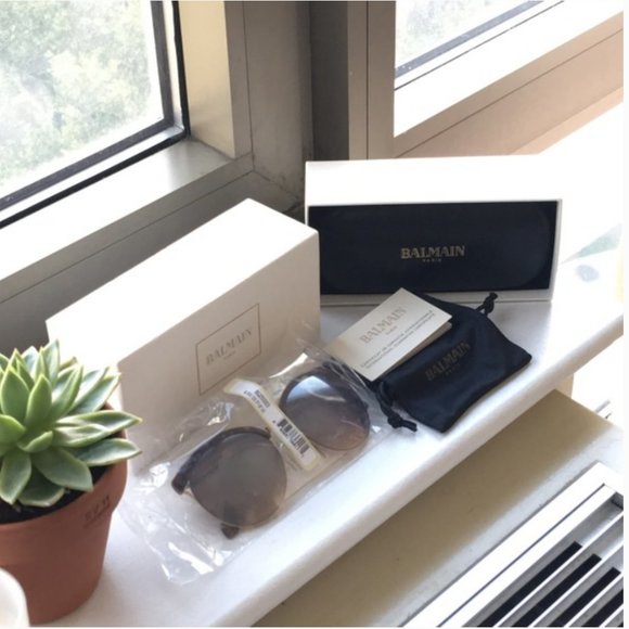 Balmain | 57mm Clubmaster Metal Frame Sunglasses main image 7